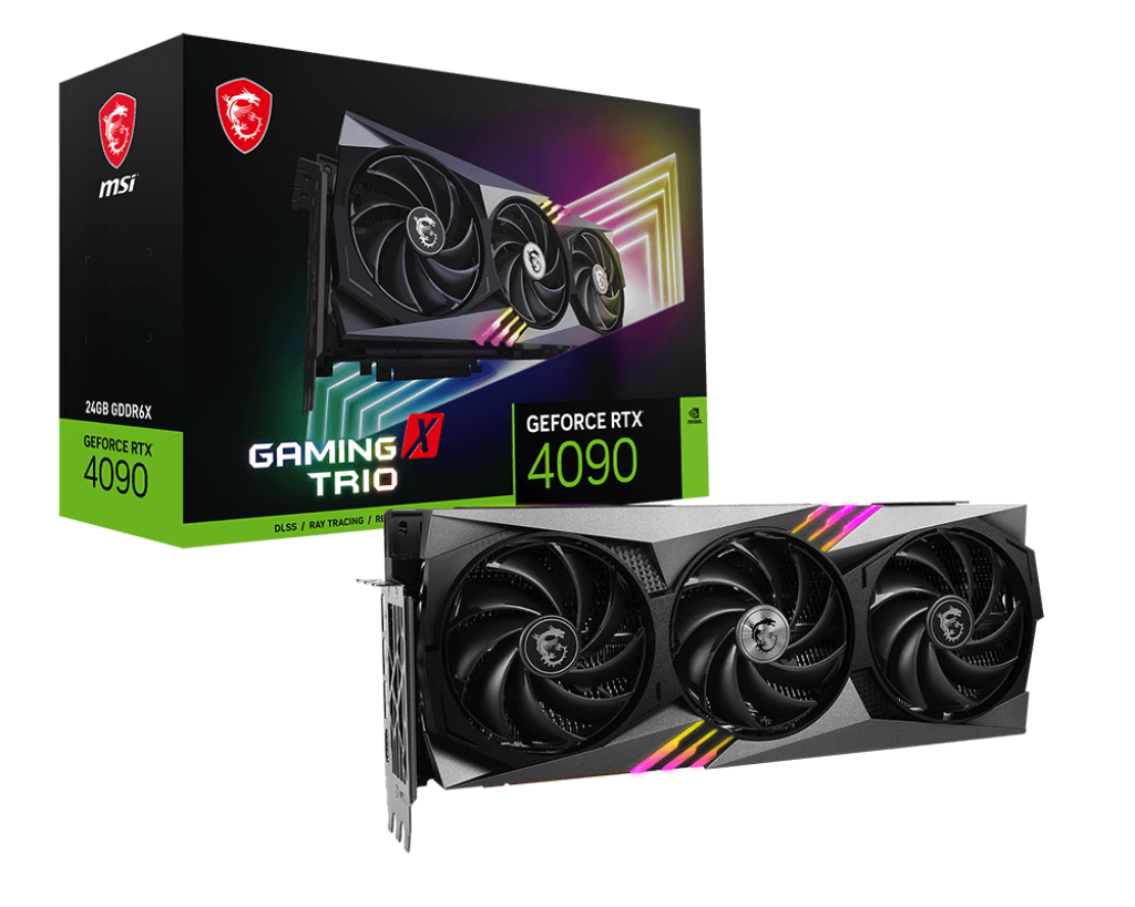 Tarjeta de video MSI GDDR6X 